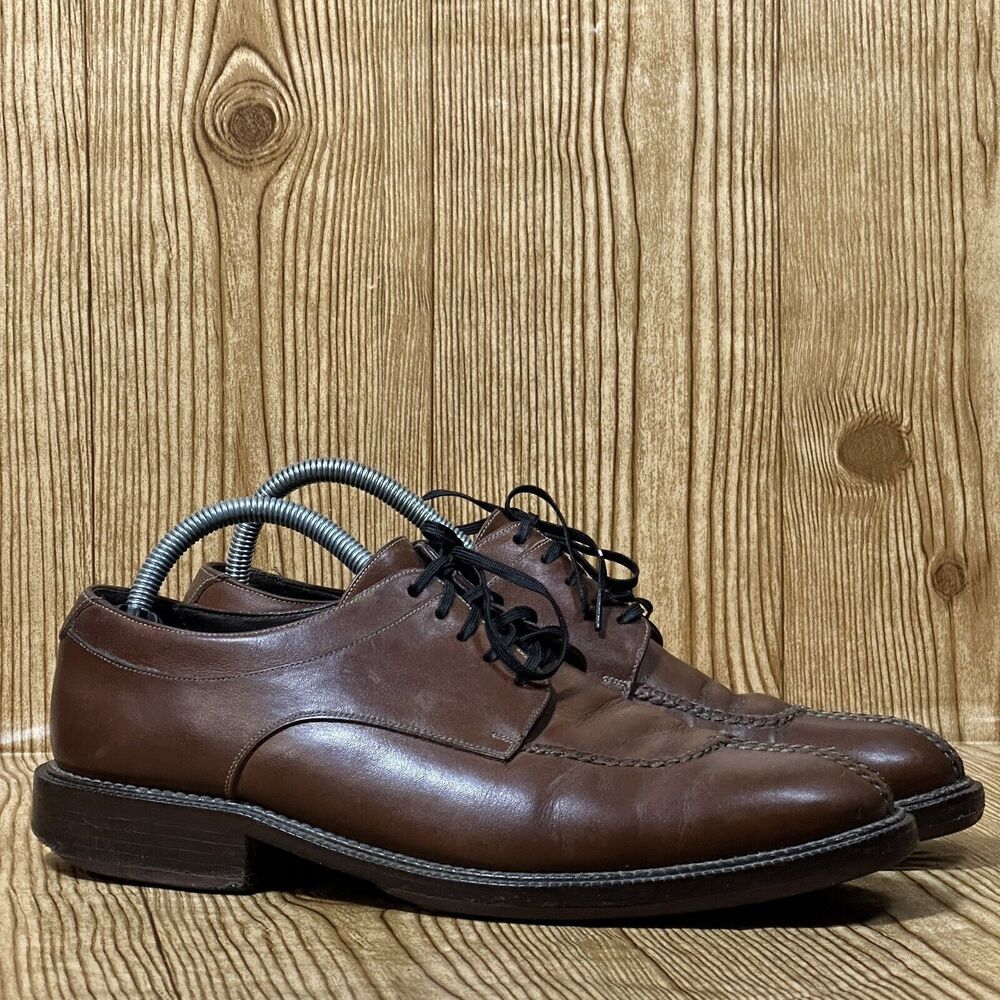 Cole Haan Country Men’s Size 9 D Brown Leather Split Toe Oxfords Shoes‎ 7250